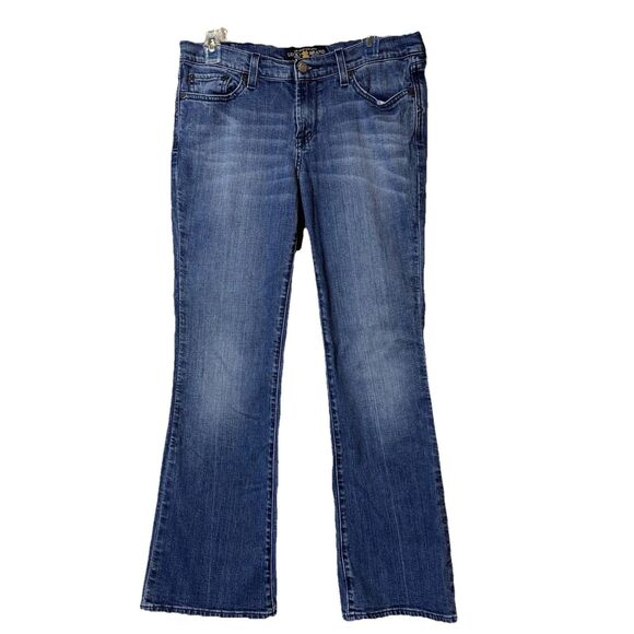 Lucky Brand Sweet'n Low Bootcut Jeans Womens Size 10/30 Blue Mid Rise Light Wash - Picture 1 of 11